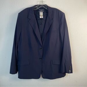 American Airlines Lands End Employee Uniform Navy Blue Blazer 24W NWOT